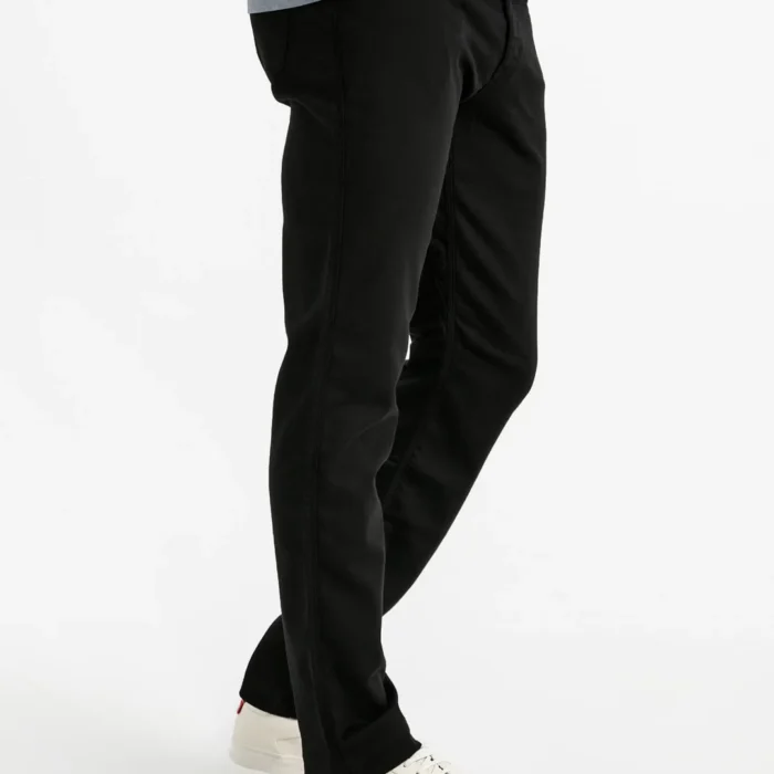 mens-black-relaxed-dress-sweatpant-side