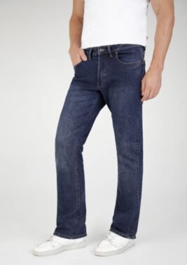 Bootcut (Flare) Fit Mid Stretch Gabbro Dark Jeans (Mish Mash)